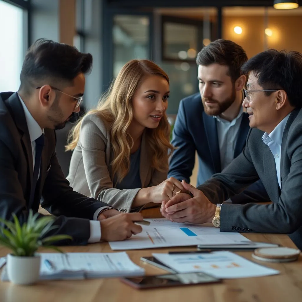 Equipo de consultores financieros de FinConsult Colombia